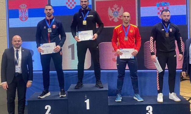 Luka Vuković osvojio srebro na Balkanskom šampionatu u Podgorici