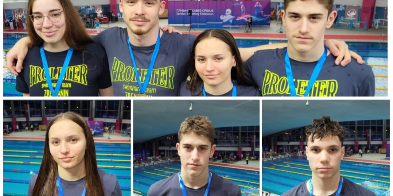 Plivači Proletera osvojili 22 medalje – Balaž i Trankulov juniorski prvaci Srbije