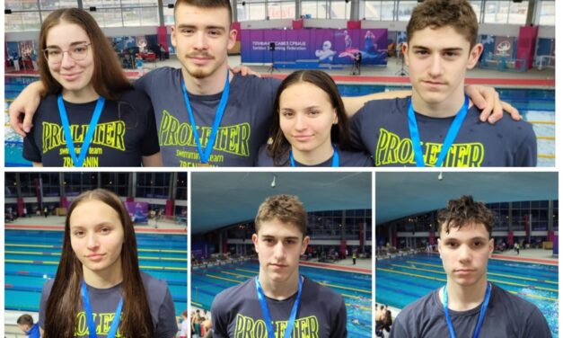 Plivači Proletera osvojili 22 medalje – Balaž i Trankulov juniorski prvaci Srbije