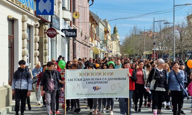 U ZRENJANINU OBELEŽEN DAN OSOBA SA DAUNOVIM SINDROMOM