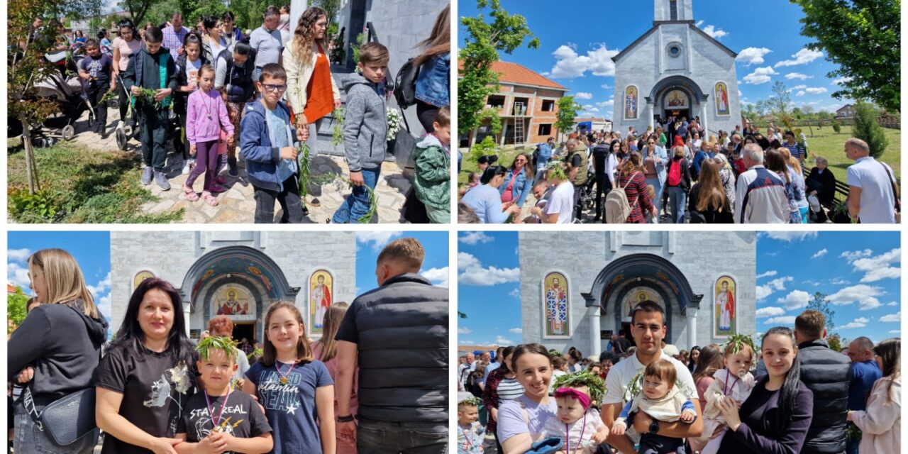 Obeležena Vrbica u hramu na Zelenom polju (FOTO)