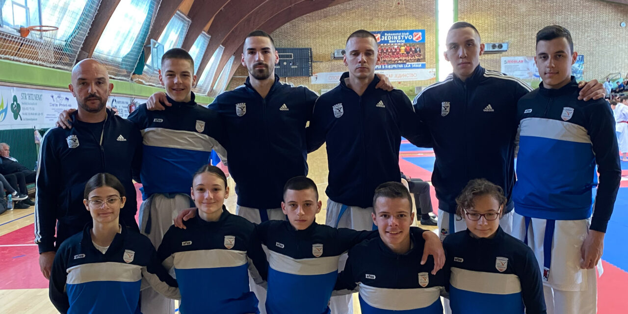 Karate klub Zrenjanin osvojio 12 medalja na Kupu Vojvodine