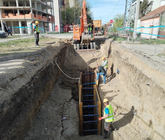 Počinju radovi na sanaciji havarije na kanalizacionoj mreži u ulici Konstantina Danila