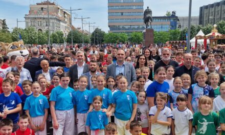 Održan Mini sajam sporta u Zrenjaninu uz prisustvo velikog broja mladih sportista