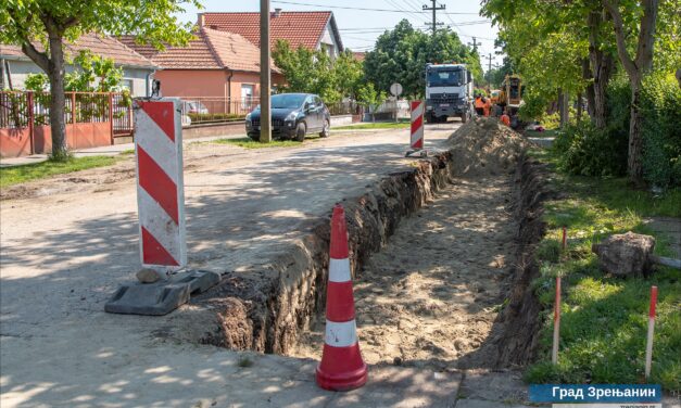 Radovi na proširenju delova Žabaljske ulice i Bogdana Teodosina na Bagljašu