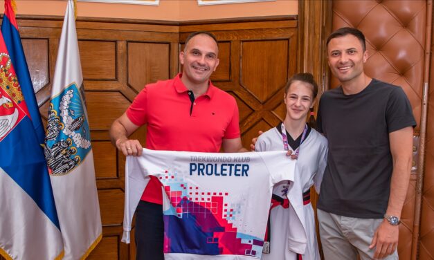 Prijem za Janu Đuranović osvajačicu zlata na Evropskom kadetskom prvenstvu u Tirani