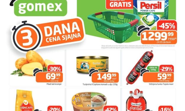 Tri dana super akcija u Gomexu