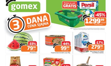 Počele nove akcije u Gomexovim prodavnicama