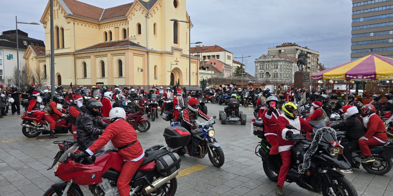 Moto Deda Mrazevi dočekaće najmlađe na Trgu slobode
