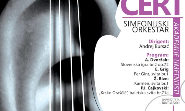 Koncert Simfonijskog orkestra Akademije umetnosti u Kulturnom centru