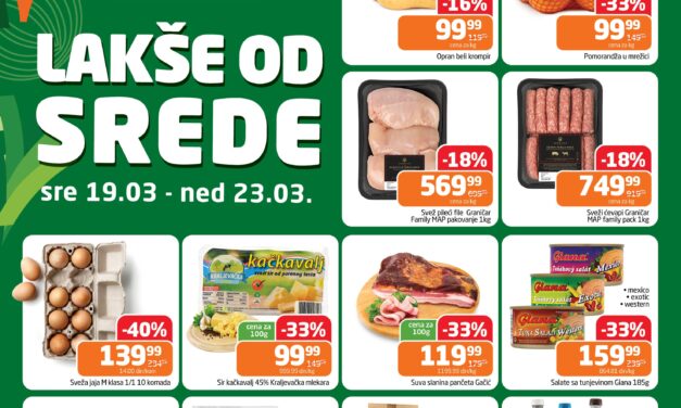 Gomex akcije Lakše od srede i Sveža akcija
