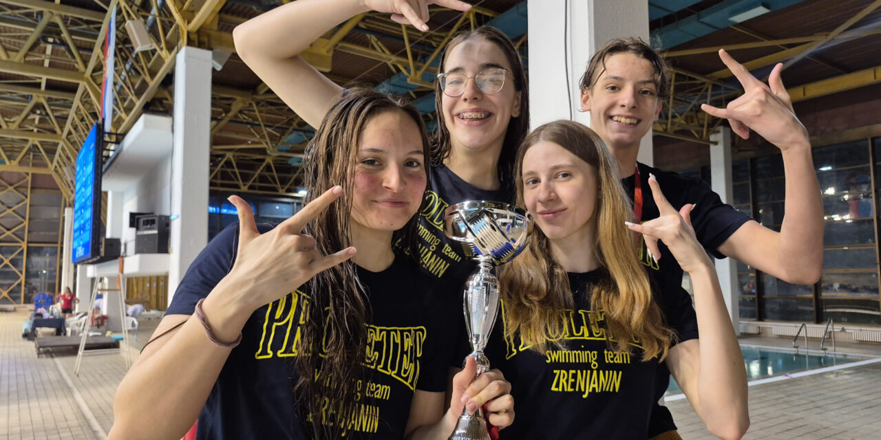 Plivači Proletera osvojili neverovatnih 58 medalja na prvenstvu Vojvodine