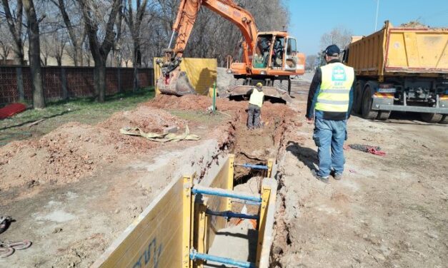 NASTAVLJENI RADOVI NA INFRASTRUKTURI U GRADU I SELIMA