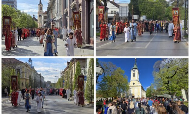 U Zrenjaninu obeležena Vrbica uz prisustvo velikog broja vernika (FOTO)