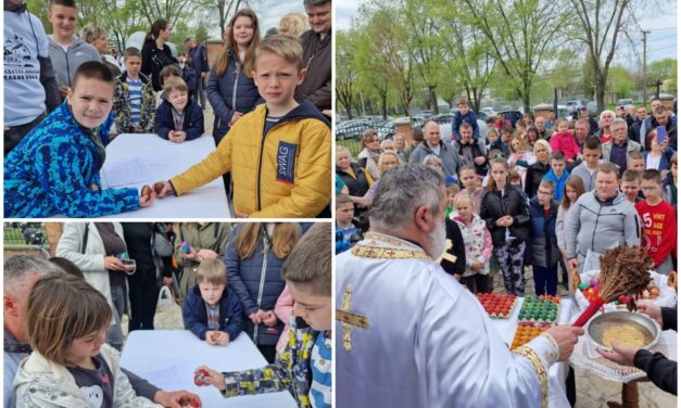 Vaskršnja liturgija i „Tucanijada“ u hramu na Zelenom polju