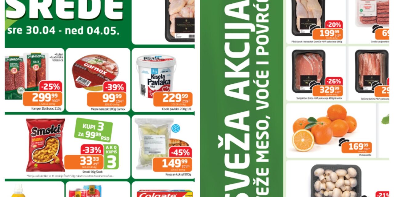 GOMEX AKCIJE: Pogledajte koji proizvodi su na akciji