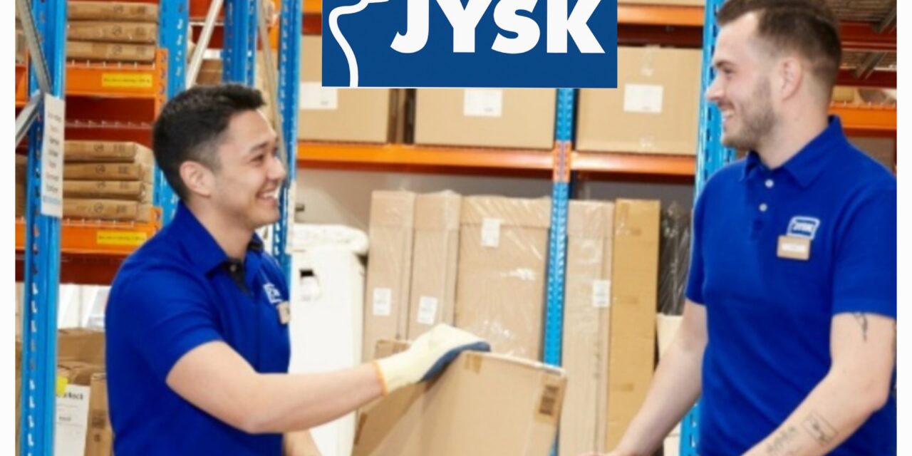 Potreban prodavac za rad u prodavnici JYSK u Zrenjaninu