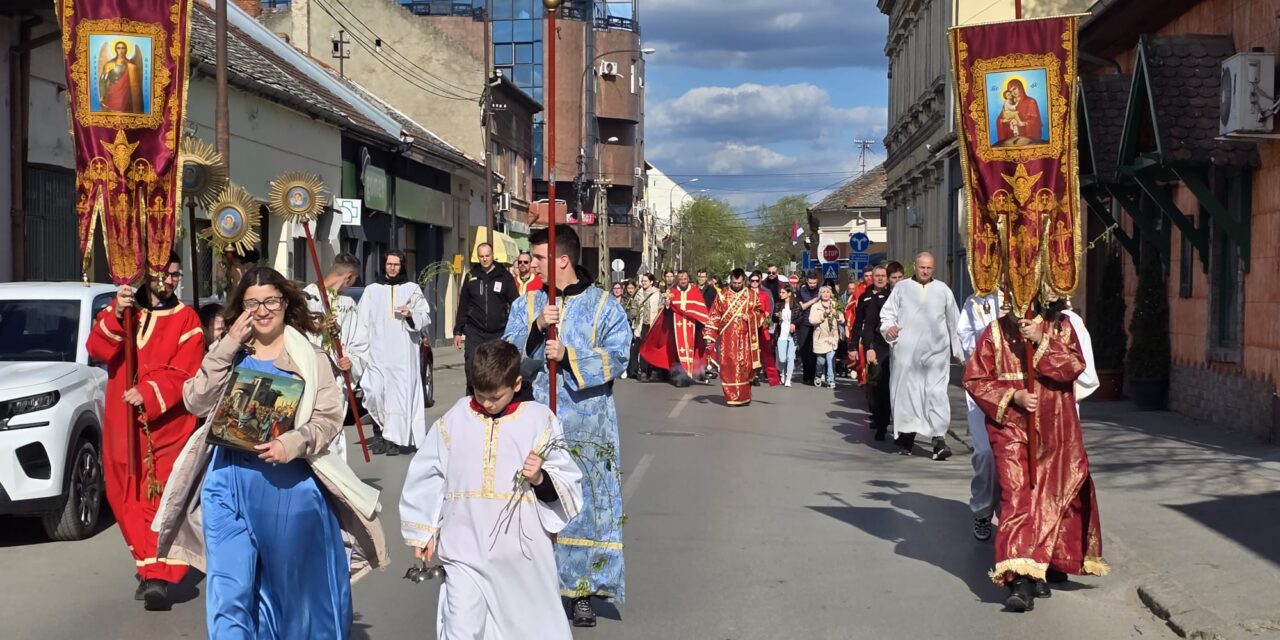 Pogledajte kada će biti održana litija na Lazarevu subotu – Vrbicu u Zrenjaninu