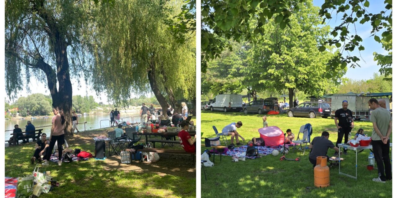 Pogledajte kako Zrenjaninci provode prvomajske praznike na izletištu Motel Šumica i Tisa