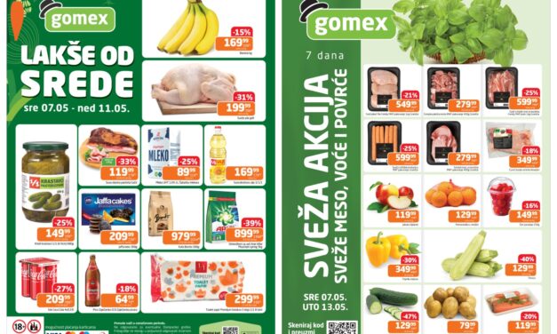 U toku su nove akcije u Gomexovim prodavnicama