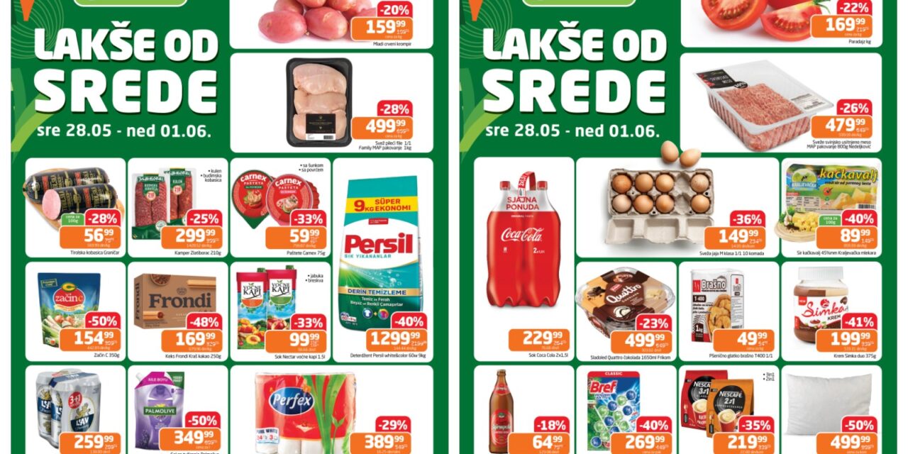 Počela Gomexova akcija „Lakše od srede“