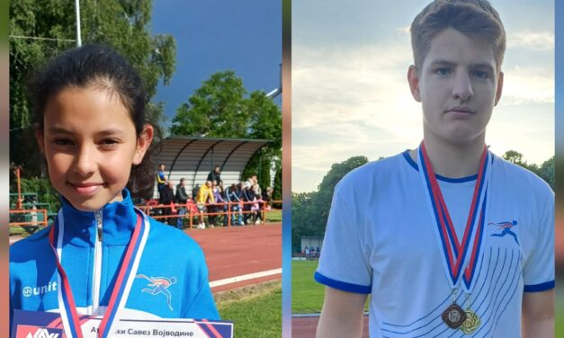 Dva zlata i bronza na prvenstvu Vojvodine za Atletski klub „AS 023“