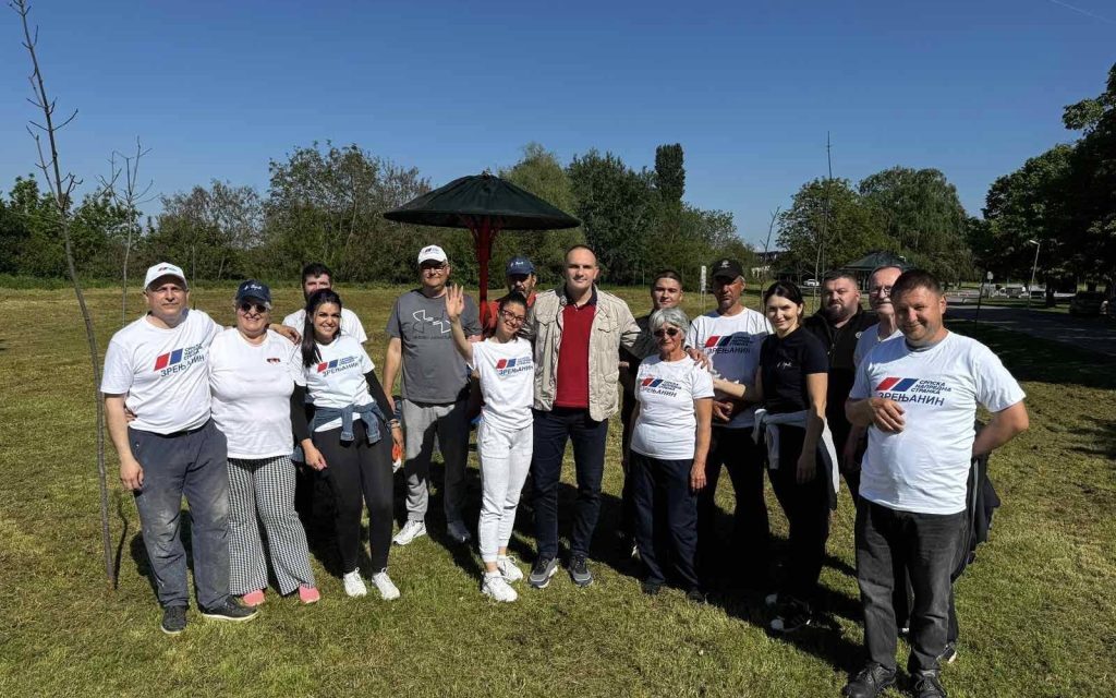Zrenjaninski naprednjaci realizovali više hiljada razgovora sa građanima i uredili preko 50 lokacija u gradu i selima