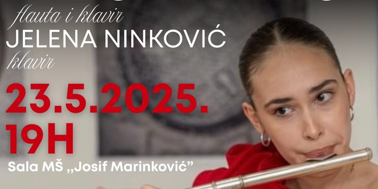 Prvi solistički koncert Milice Danikov u Zrenjaninu