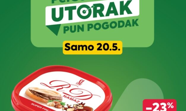 U DTL PerSu marketima utorak donosi i slatko i čisto po nižim cenama