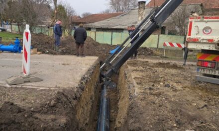Radovi na zameni dela vodovodne mreže na Bagljašu
