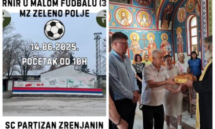 Obeležena slava MZ Zeleno polje- Za vikend turnir u fudbalu i DJ
