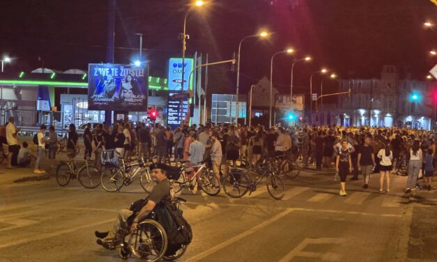Blokirana raskrsnica Đurđa Smederevca i Nikole Pašića