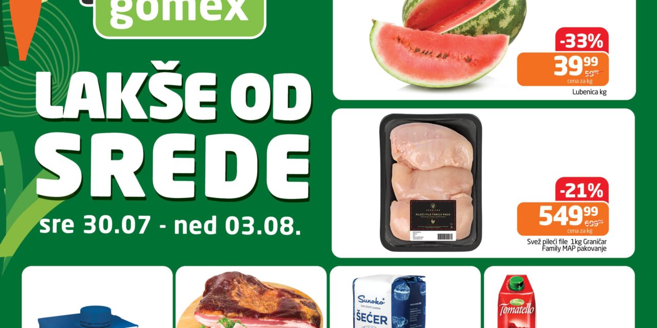 Počele nove akcije u Gomexu