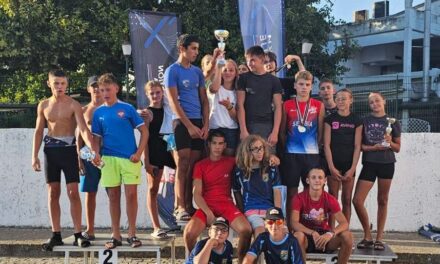 Tri medalje za Kajak klub Begej u Zabrežju