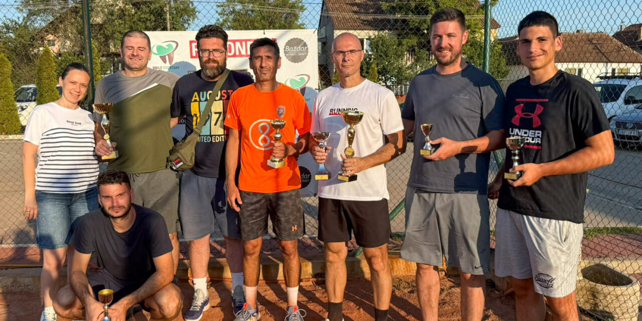 Završen prvi turnir u okviru Zrenjanin tenis serije