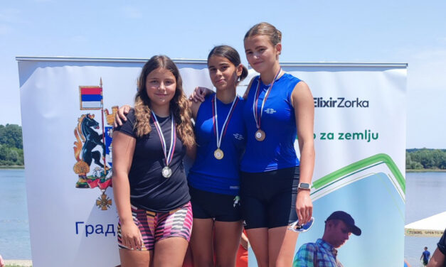 Rekordan broj medalja u Šapcu za Kajak klub Begej