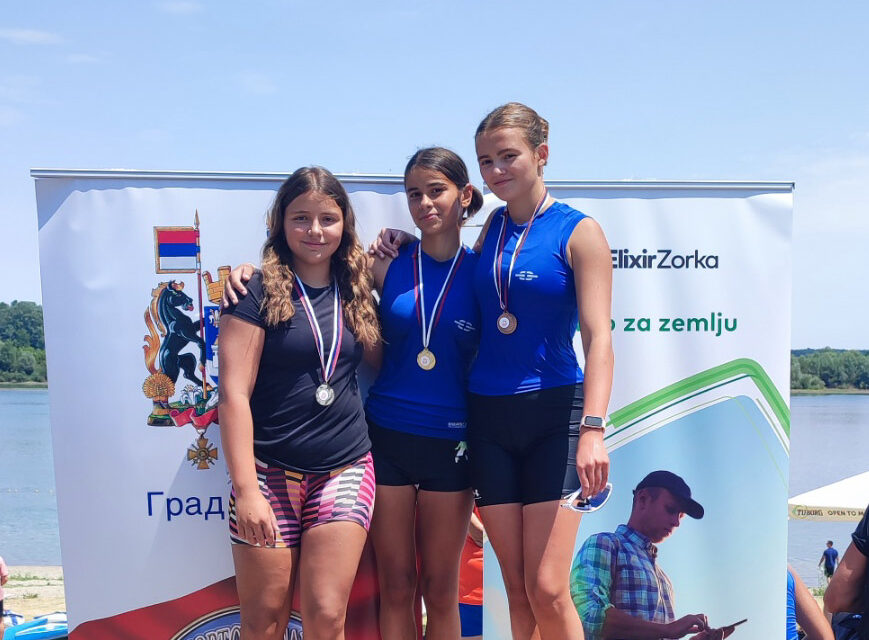 Rekordan broj medalja u Šapcu za Kajak klub Begej