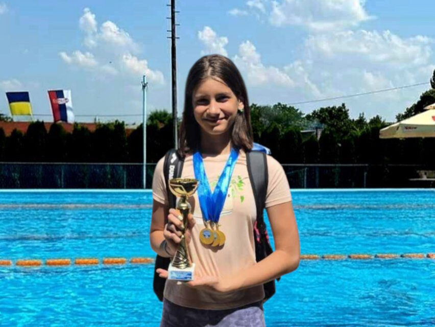 Sofija Petkanić najbolja na Bjelica kupu u Vrbasu – 28 medalja za PK Proleter