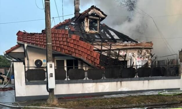 Požar u Mužlji: Jedna kuća izgorela, druga oštećena