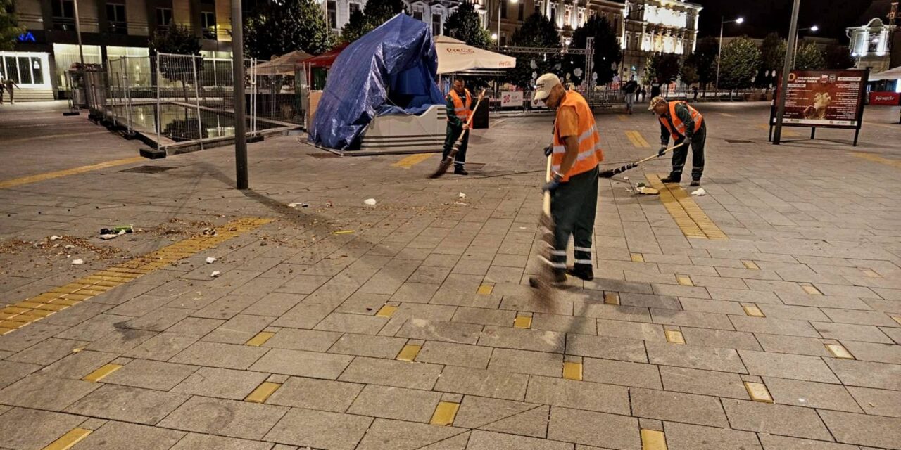 Čistoća: Tokom Dana piva komunalna higijena na zadovoljavajućem nivou