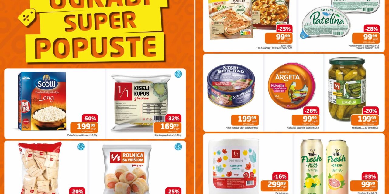 Iskoristite akcije u Gomexovim marketima