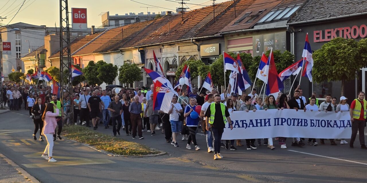 Zrenjanin jedan od 100 gradova i opština u kojima je održan skup „Građani protiv blokada“
