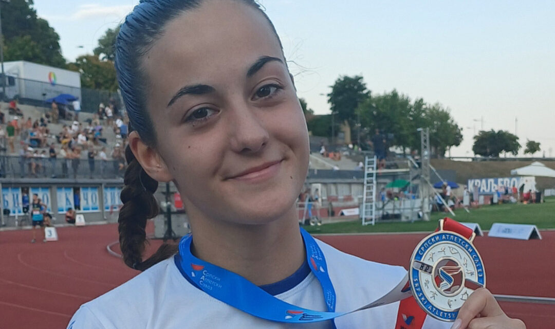 Vicešampionska titula za Dunju Eremić na prvenstvu Srbije