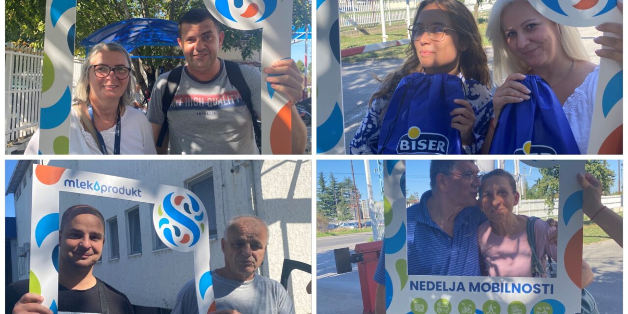 Mlekoprodukt podržao Evropsku nedelju ekološki održivog prevoza