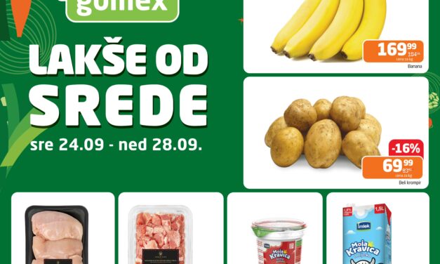 Gomex- Iskoristite priliku i kupite omiljene proizvode po akcijskim cenama