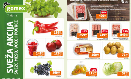 Iskoristite akcije u Gomexovim marketima
