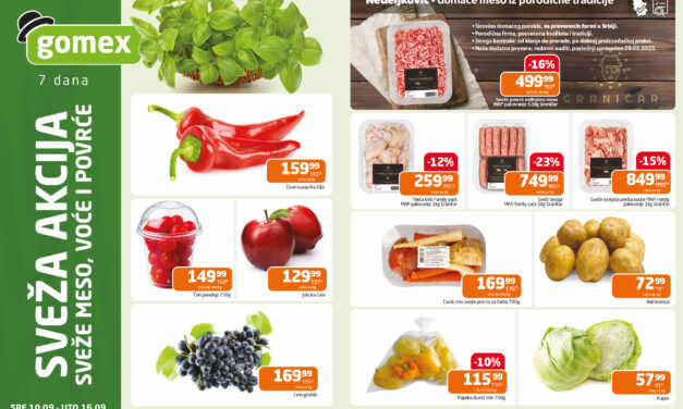 Iskoristite akcije u Gomexovim marketima