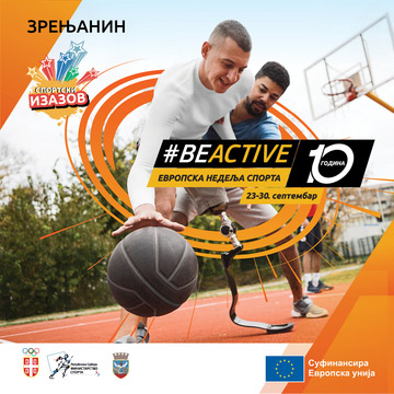 Evropska nedelja sporta od 23. do 30. septembra u Zrenjaninu – u sklopu programa prvi put biće organizovan „ZR Sport kviz“