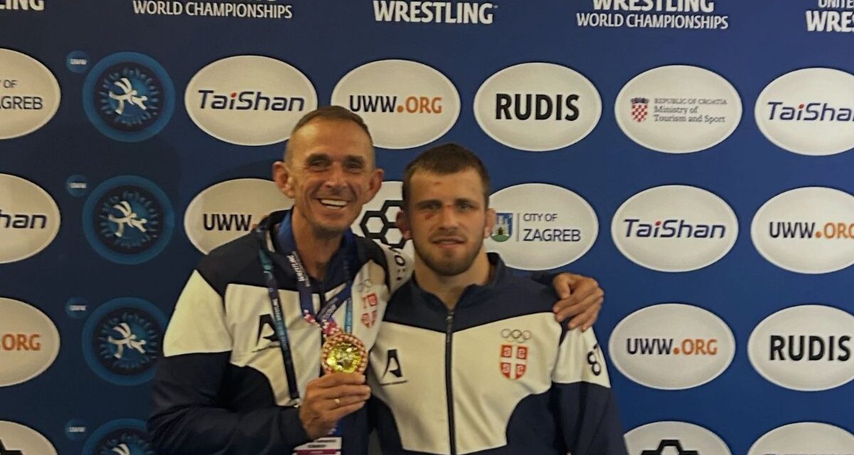 Rvač Srbije i član RK „Proleter“ Aleksandar Komarov osvojio svetsko zlato