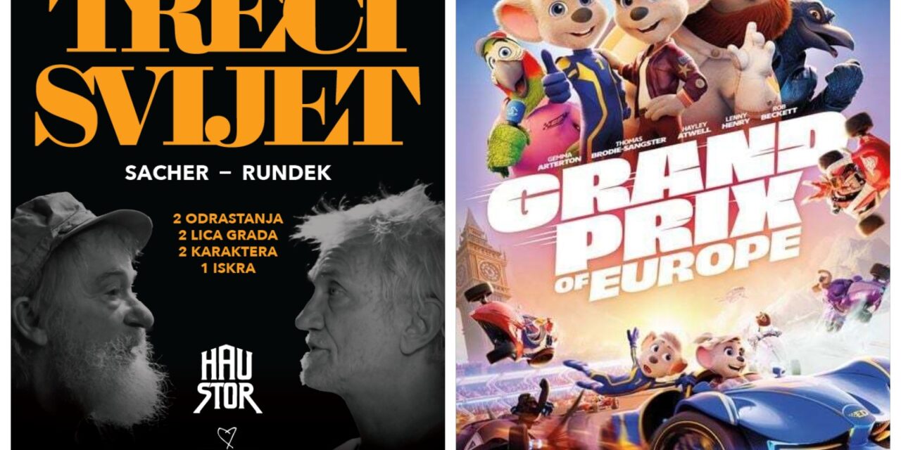 Dečji film „Velika trka Evrope“ i „Treći svijet“ sutra u bioskopu